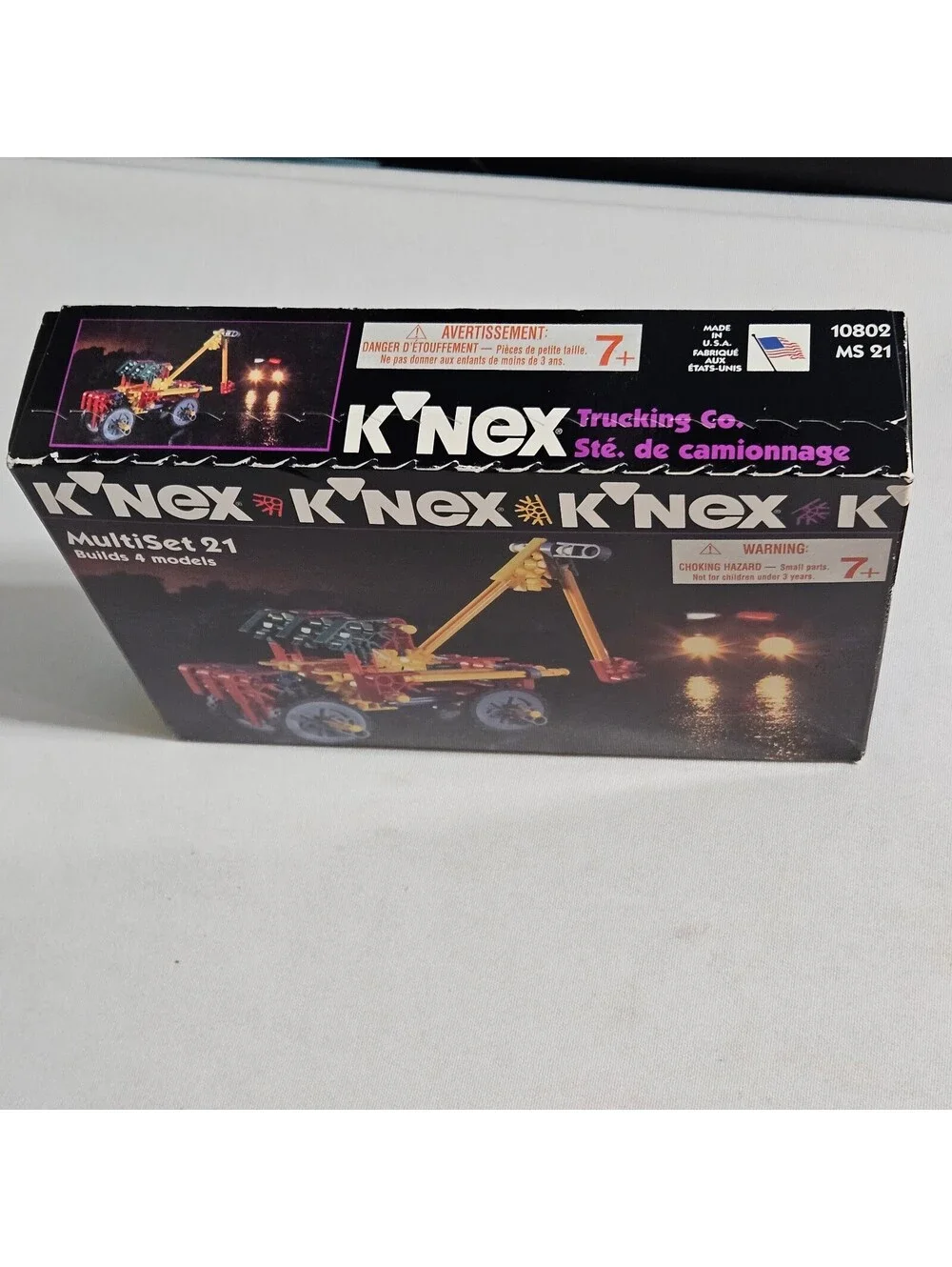 K'NEX MultiSet 21 Building New In Box Construction Set Trucks Heavy Equipment